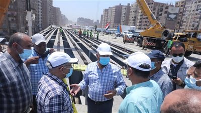 وزير النقل يتفقد أعمال التوسعة والتطوير والصيانة الشاملة بالطريق الدائري
