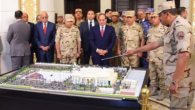 السيسي يفتتح مركز المنارة للمؤتمرات والمعارض الدولية بالتجمع الخامس