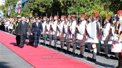 بالصور .. استقبال رسمي لـ 