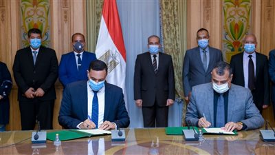 بروتوكول تعاون بين الإنتاج الحربى ومحافظة الدقهلية لتنفيذ مشروعات قومية