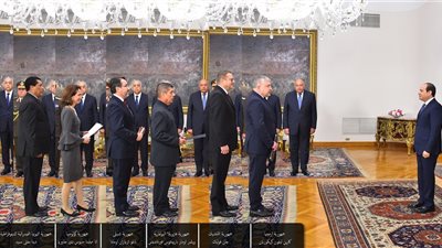 السيسي يتسلم أوراق اعتماد عدد من السفراء الأجانب الجدد