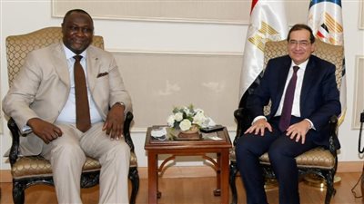 الملا يبحث مع مؤسسة أفريقية تمويل مشروعات قطاع البترول