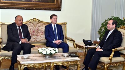 «السيسى» يبحث مع نائب رئيس وزراء سلوفينيا دفع علاقات التعاون بين البلدين