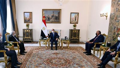 السيسي يؤكد حرص مصر علي تطوير العلاقات مع الجزائر في مختلف المجالات
