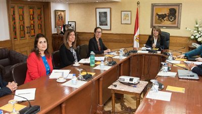 وزيرة التضامن تبحث مع البنك الدولي مستجدات برامج الحماية الاجتماعية 