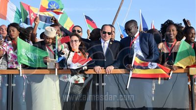 السيسي يشهد احتفالية تسلم مصر رئاسة الاتحاد الأفريقي في منتدى أسوان