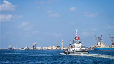 ميناء دمياط يستقبل 10 سفن حاويات وبضائع خلال 24 ساعة