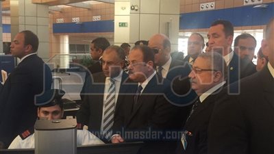 صور: وزير الداخلية يتفقد الإجراءات الأمنية بمطار شرم الشيخ الدولى