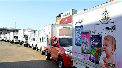 المتحدث العسكرى: ميناء الدخيلة يستقبل الدفعة الثانية من شحنات ألبان الأطفال