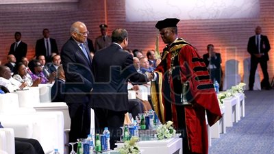 افتتاح الجلسة المشتركة بين البرلمانين العربي والإفريقي بشرم الشيخ