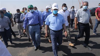 وزير النقل يتابع معدلات تنفيذ مشروع التطوير الشامل  للطريق الدائري