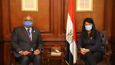 المشاط تبحث مع برنامج الأغذية العالمي مجالات التعاون المشترك