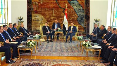 السيسى يبحث مع الرئيس القبرصي تعزيز التعاون بين البلدين