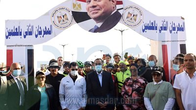 مدبولى يشهد إنطلاق ماراثون الدراجات للشباب بالعلمين الجديدة