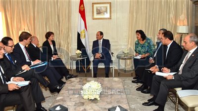 السيسي يستقبل وزير الداخلية الفرنسي بمقر إقامته بباريس.. اليوم