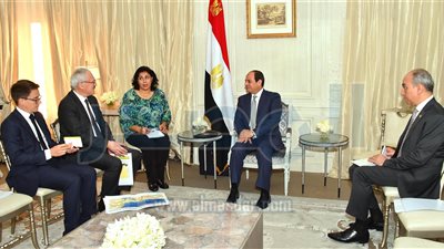 السيسي يلتقي رئيس 