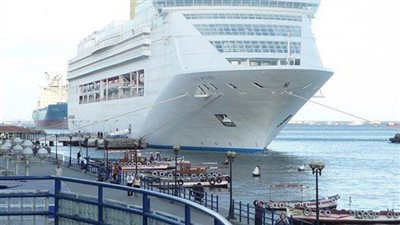 ميناء بورسعيد السياحى يستقبل 868 سائح من جنسيات مختلفة 