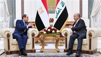 السيسي يؤكد تقديم الدعم الكامل للشعب العراقي في مختلف المجالات