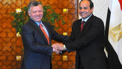 مصر والأردن يؤكدان على أن العلاقات الاقتصادية بينهما 