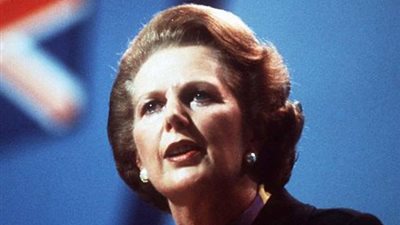 طرح مقتنيات مارجريت تاتشر بالمزاد في بريطانيا