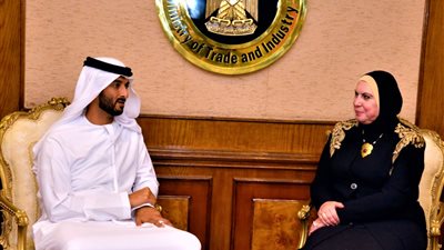 وزيرة التجارة تبحث سبل تعزيز التعاون الاقتصادى بين مصر والإمارات