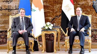 السيسى يؤكد أهمية إستثمار إمكانات مصر وقبرص لتحقيق المصالح المشتركة