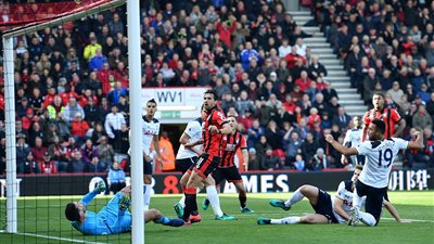 صور: بورنموث يتعادل سلبيا مع توتنهام ويحرمه من اعتلاء الدوري الإنجليزي