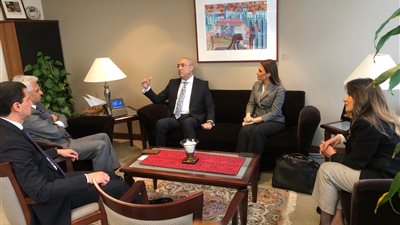 سحر نصر و«الجزار» يبحثان مع البنك الدولى دعم «الإسكان الاجتماعي والصرف الصحي» 