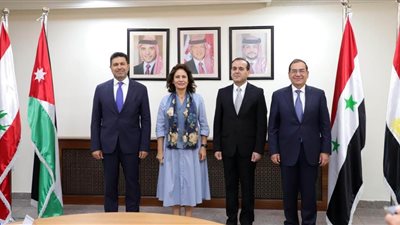 إتفاق «رباعى» على توصيل الغاز المصري الى لبنان