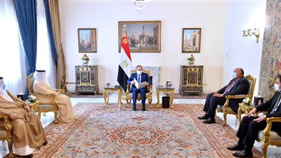 السيسي يبحث دعم أواصر التعاون المشترك بين مصروالكويت