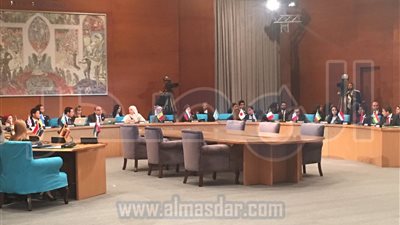 السيسي يشهد جلسة نموذج محاكاة مجلس الأمن بمشاركة 77 شابا