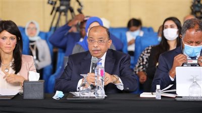 وزير التنمية المحلية يستعرض خطط برنامج تطوير الريف المصرى