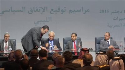 الأطراف الليبية توقع اتفاق السلام في الصخيرات المغربية