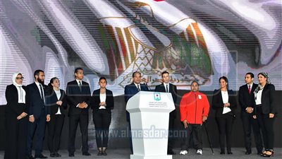 فيديو: كلمة السيسي  في افتتاح المؤتمر الوطني الأول للشباب