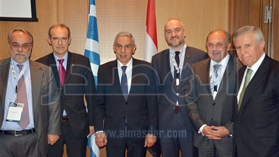 وزير الصناعة يبحث سبل التعاون المشترك مع إتحاد صناعات سالونيك باليونان