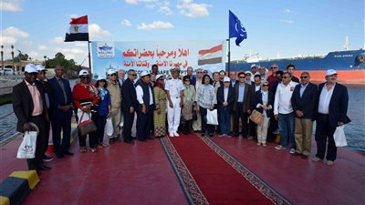 مميش يستقبل وفدا دبلوماسيا لترشيح مصر بالمنظمة البحرية الدولية