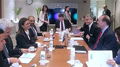 وزيرة الاستثمار تبحث مع رئيس البنك الدولي دعم مشروعات النقل