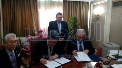 وزير التعليم العالي يشهد توقيع برتوكول تعاون بين جامعتي 