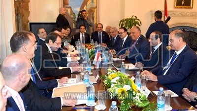 الرئيس القبرصي: 38 اتفاقية تعاون مع مصر