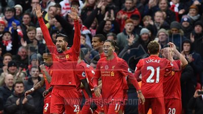 ليفربول يسحق واتفورد ويتصدر الدوري الإنجليزي..وارسنال يتعادل مع توتنهام