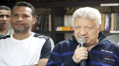 مرتضى منصور يعقد اجتماعا مع مؤمن سليمان بعد تجديد الثقة فيه