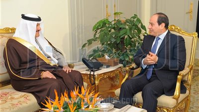 الرئيس السيسي يبحث مع سلطان بن سلمان تعزيز التعاون الثقافي