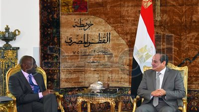 تفاصيل لقاء السيسي ونائب رئيس جمهورية كينيا