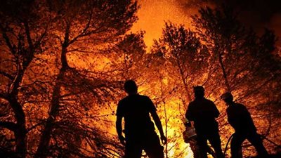 أزمة في شمال إسبانيا بسبب حرائق الغابات