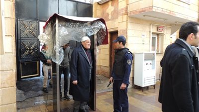مساعد وزير الداخلية ومدير أمن الغربية يتفقدان خدمات تأمين الكنائس