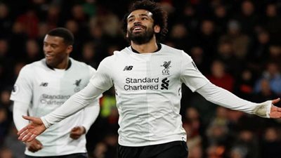 ليفربول يفوز على بورنموث برباعية وصلاح يتصدر هدافى الدورى الانجليزي