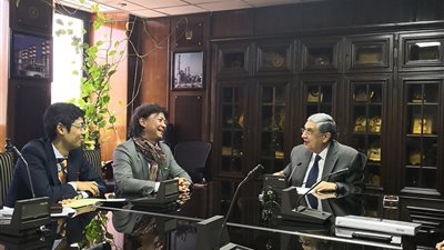 وزير الكهرباء يبحث مع ممثل البنك الياباني الاستثمار بمصر