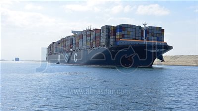 418 مليون دولار إيرادات قناة السويس خلال أكتوبر الماضي