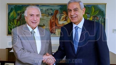 الرئيس البرازيلي يستقبل ممثل الرئيس السيسي بقمة رؤساء دول 