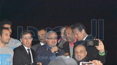 وزير السياحة يشهد احتفالات رأس السنة بالأهرامات 